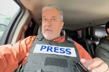 O momento em que enviado especial do CM teve de fugir do bairro do quartel general do Hezbollah após explosão