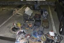 GNR detém grupo por furto e roubo de material avaliado em 4 mil euros, em Paços de Ferreira