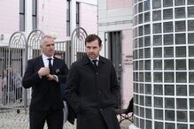 Villas-Boas no funeral de Silvino Louro