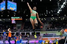 Agate Sousa campeã do salto em comprimento