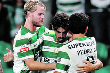 Sporting sem medo do 'fantasma Lage' na discussão do campeonato