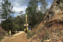 Circulação na ER124 está condicionada