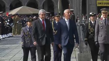 Marcelo despediu-se das Forças Armadas e apelou à união dos portugueses perante um mundo "perigoso e instável" 