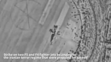 Israel afirma ter atingido dois aviões de combate do regime iraniano