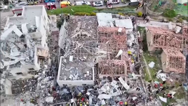 Imagens de drone mostram destruição após ataque iraniano mortal em Israel