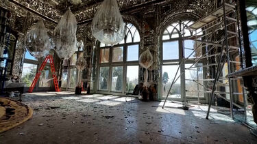 Vídeo mostra destruição em palácio iraniano património da UNESCO 