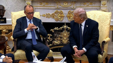 “Estamos na mesma página”: Merz afirma que Alemanha e EUA estão alinhados sobre o Irão 