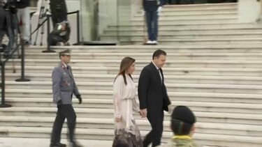 Luís Montenegro chega à Assembleia da República