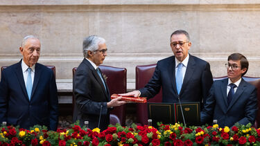 O momento em António José Seguro toma posse como novo Presidente da República
