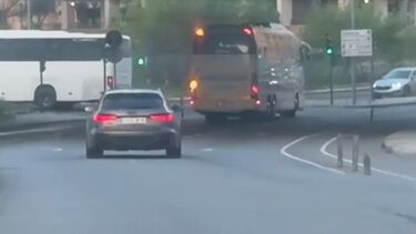 As imagens dos jogadores do Sporting à saída de Alvalade