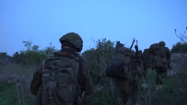 Imagens mostram operações militares israelitas no sul do Líbano 