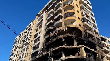 Ataques aéreos israelitas destroem vários edifícios no sul de Beirute