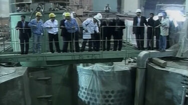 Imagens de arquivo mostram interior da central nuclear que Irão e Rússia dizem ter sido atingida por projétil