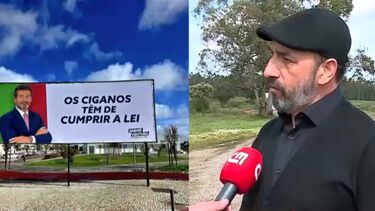 “Houve aproveitamento político”: Representante dos Direitos Ciganos sobre MP arquivar queixa contra cartazes do Chega