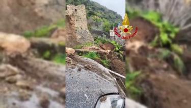 Chuva intensa provoca deslizamentos de terra e inundações no sul de Itália 