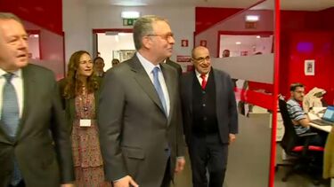 Presidente da República visita redação do CM e fala sobre a preocupação com a distribuição de jornais por todo o País