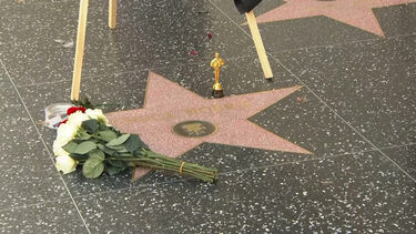 Hollywood cobre de flores estrela de Chuck Norris