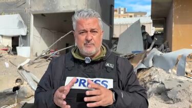 “Há ali um carro de criança para brincar”: Enviado especial do CM ao Líbano em zona residencial completamente destruída