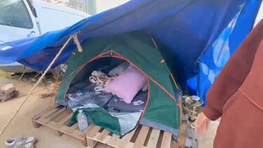 “Não sabíamos para onde ir”: Refugiados do sul do Líbano vivem em tendas em condições desumanas