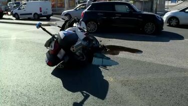 Agente da PSP abalroado por carro junto ao Hospital de Santa Maria