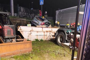 Despiste de carro faz uma vítima mortal em Santo Tirso