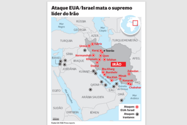 Ataque EUA/Israel mata supremo líder do Irão