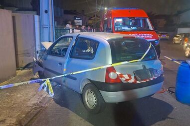 Homem morre em despiste de carro em Santa Maria da Feira