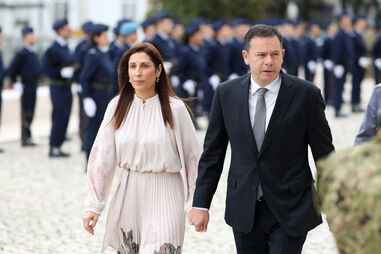 Luís Montenegro na tomada de posse de Seguro