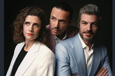 Nena, Marlon e Salsa são o trio que forma Os Azeitonas