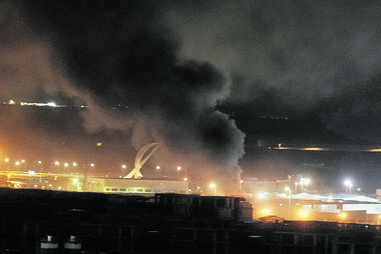 Explosão junto ao Aeroporto de Erbil, que acolhe várias bases militares estrangeiras