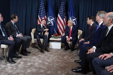 Sapatos de Donald Trump