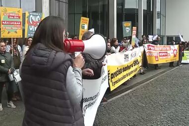 Profissionais de saúde em luta por estacionamento gratuito no Hospital de Braga
