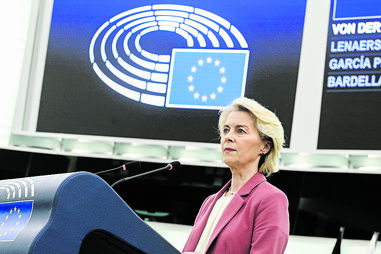 Von der Leyen pede uma maior independência da UE em relação à importação de petróleo