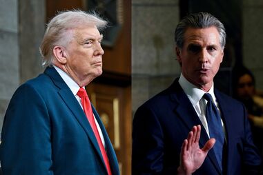 Trump ataca Gavin Newsom por ter dislexia e recebe resposta da mulher do governador
