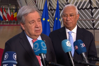 "É mais do que tempo de acabar com esta guerra": Guterres pede fim do conflito no Irão 