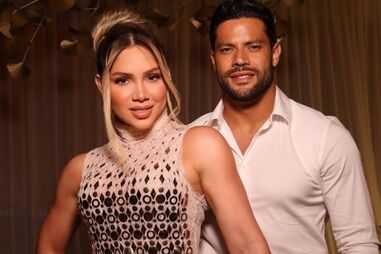 Hulk e Camila Ângelo