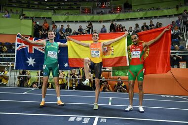 Medalha de bronze foi para Adam Spencer, da Austrália; a medalha de ouro para Mariano Garcia, de Espanha; e a medalha de prata para Isaac Nader, de Portugal