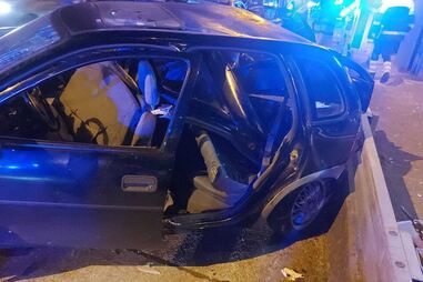 Vítimas foram socorridas pelos bombeiros e pelo INEM