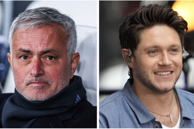 José Mourinho e Niall Horan 