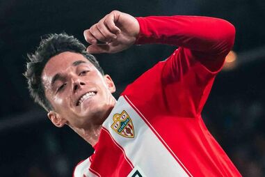 Sergio Arribas, jogador do Almería, na mira do Sporting para reforçar o plantel