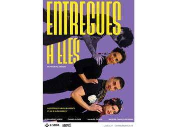 Espetáculo 'Entregues a Eles' de Manuel Diogo no Auditório Carlos Paredes em Lisboa