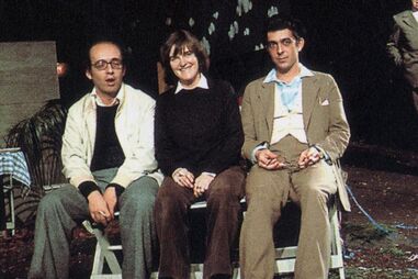 Os fundadores do Teatro da Cornucópia: Jorge Silva Melo, Cristina Reis e Luís Miguel Cintra