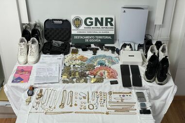 Ação da GNR permitiu recuperar parte do material furtado