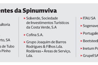 Lista de clientes da Spinumviva
