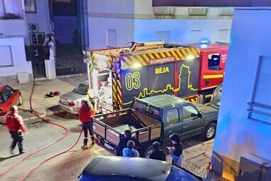 Bombeiros de Beja em ação