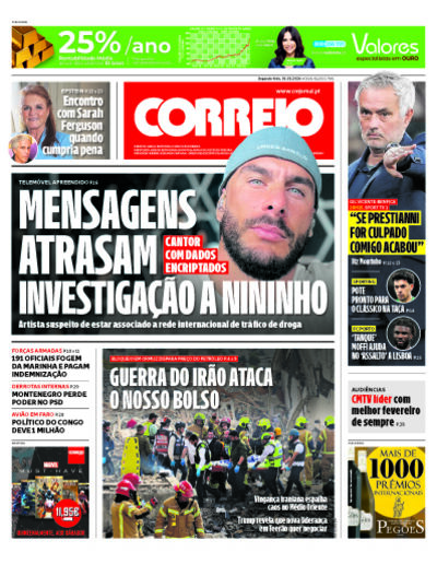 Capa do jornal