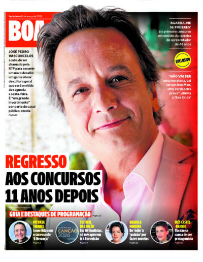 Capa do jornal