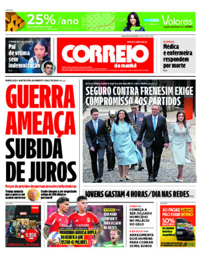 Capa do jornal