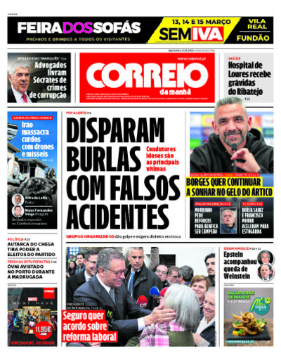 Capa do jornal