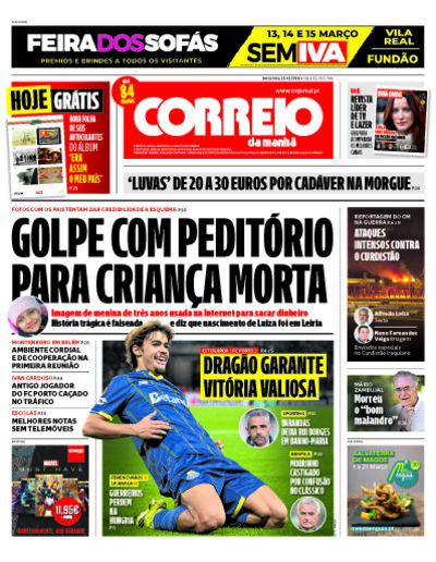 Capa do jornal